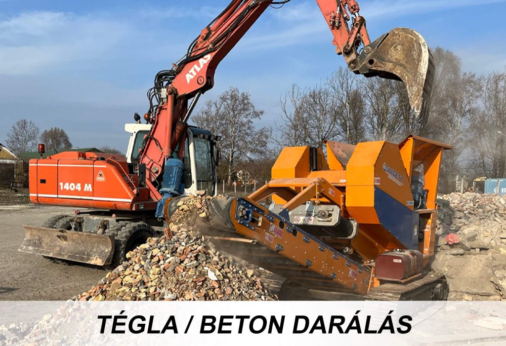 TÉGLA / BETON DARÁLÁS