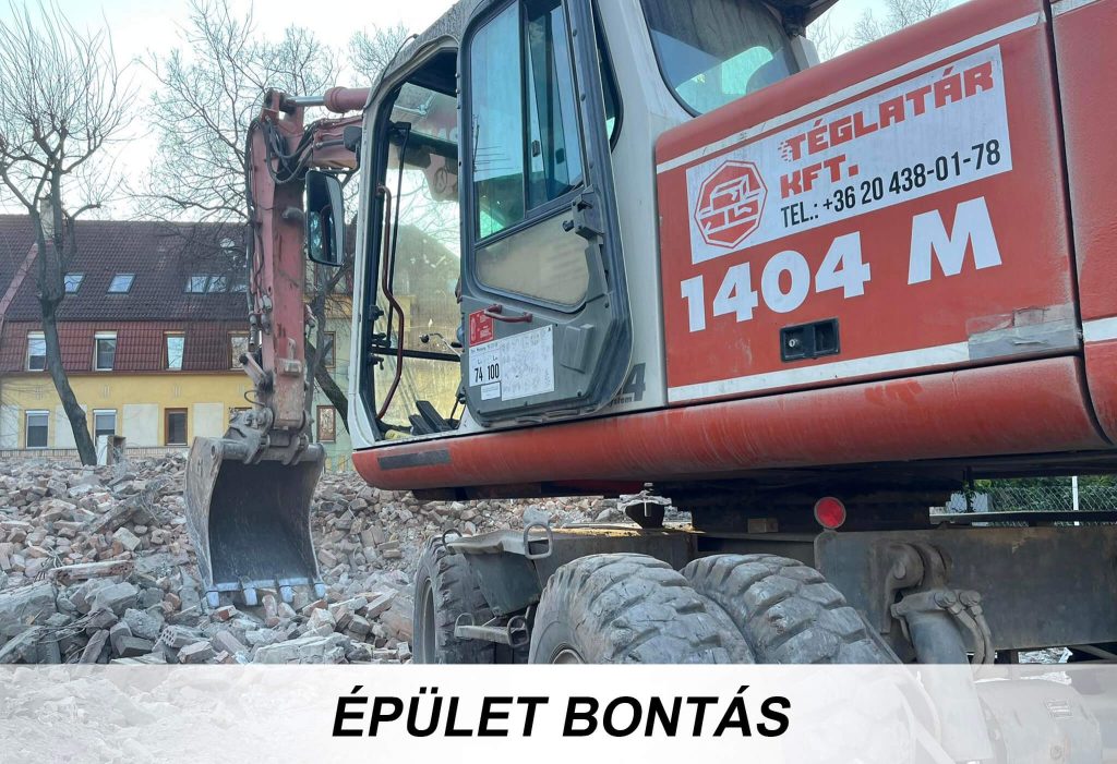 ÉPÜLET BONTÁS